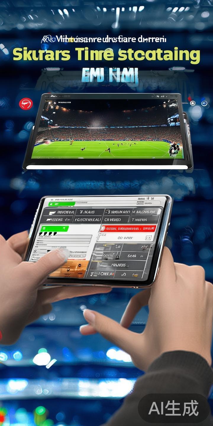 其次，实时体育直播功能极大增强了用户体验。用户可以