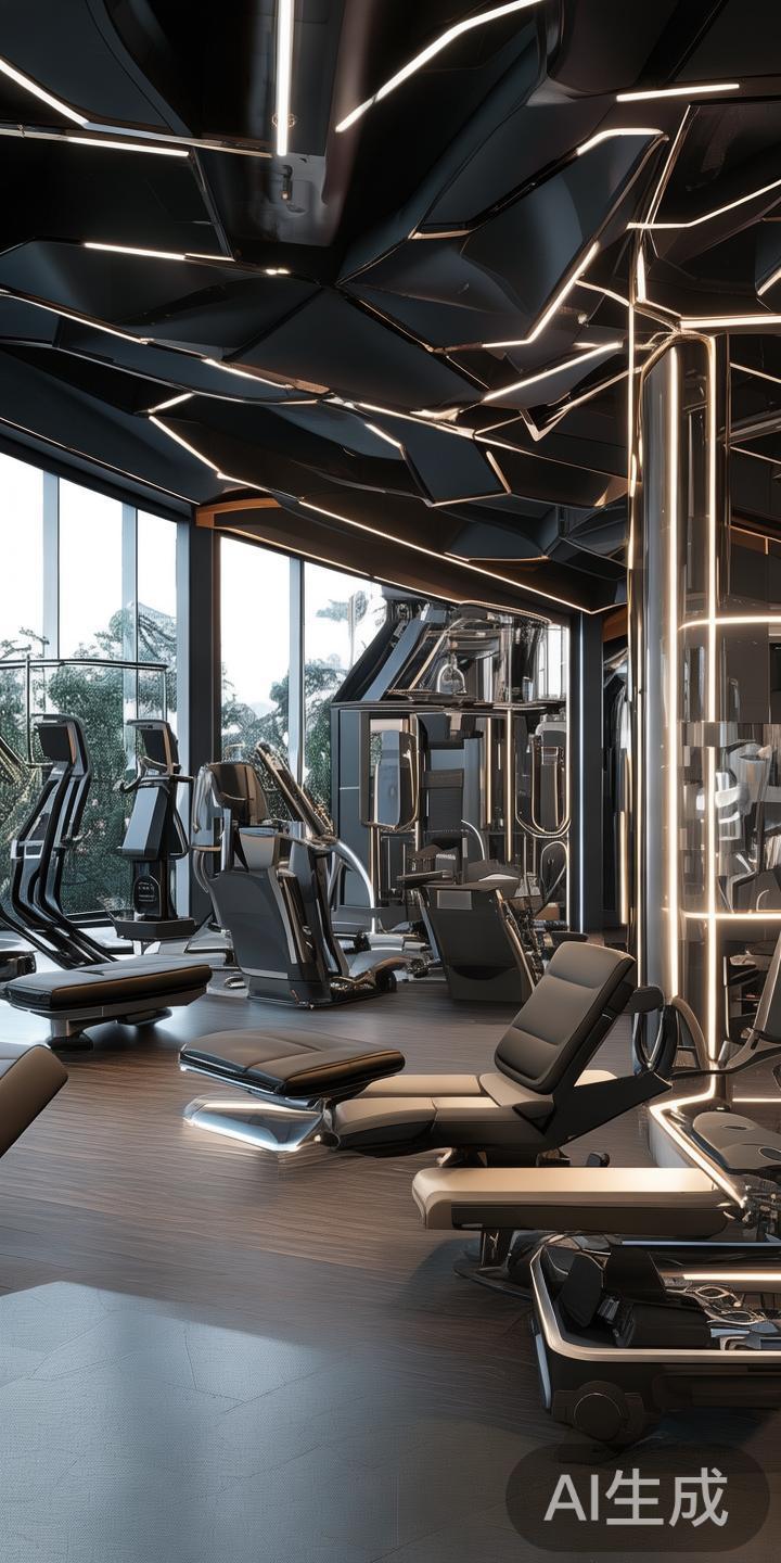 环保空气净化系统、智能化器械、舒适的休息区域，这些